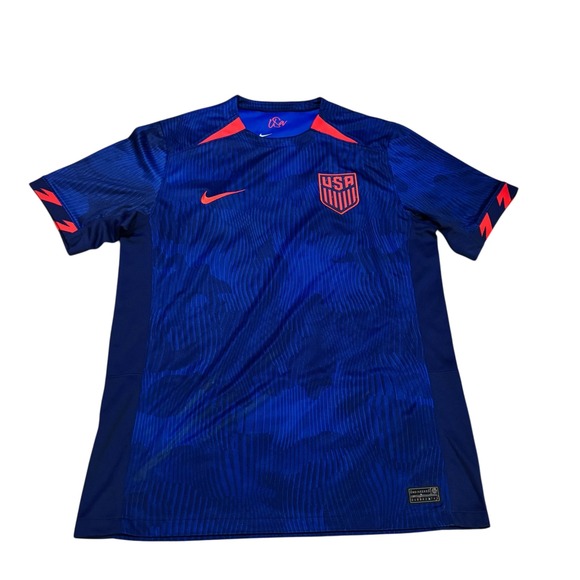 Nike USA Soccer Jersey Dri-FIT 2023 USMNT Blue Mens Size M - Picture 1 of 10